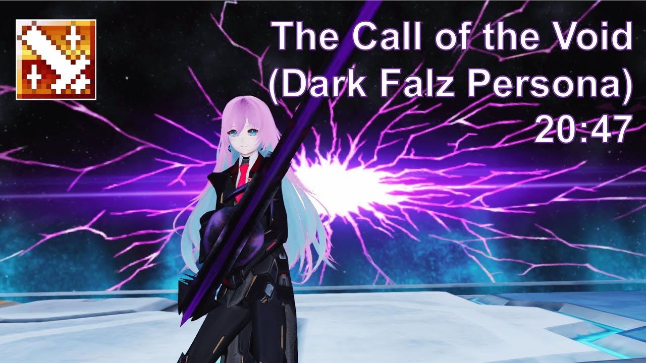 [PSO2] The Call of the Void - Dark Falz Persona UH Hero Solo 20:47