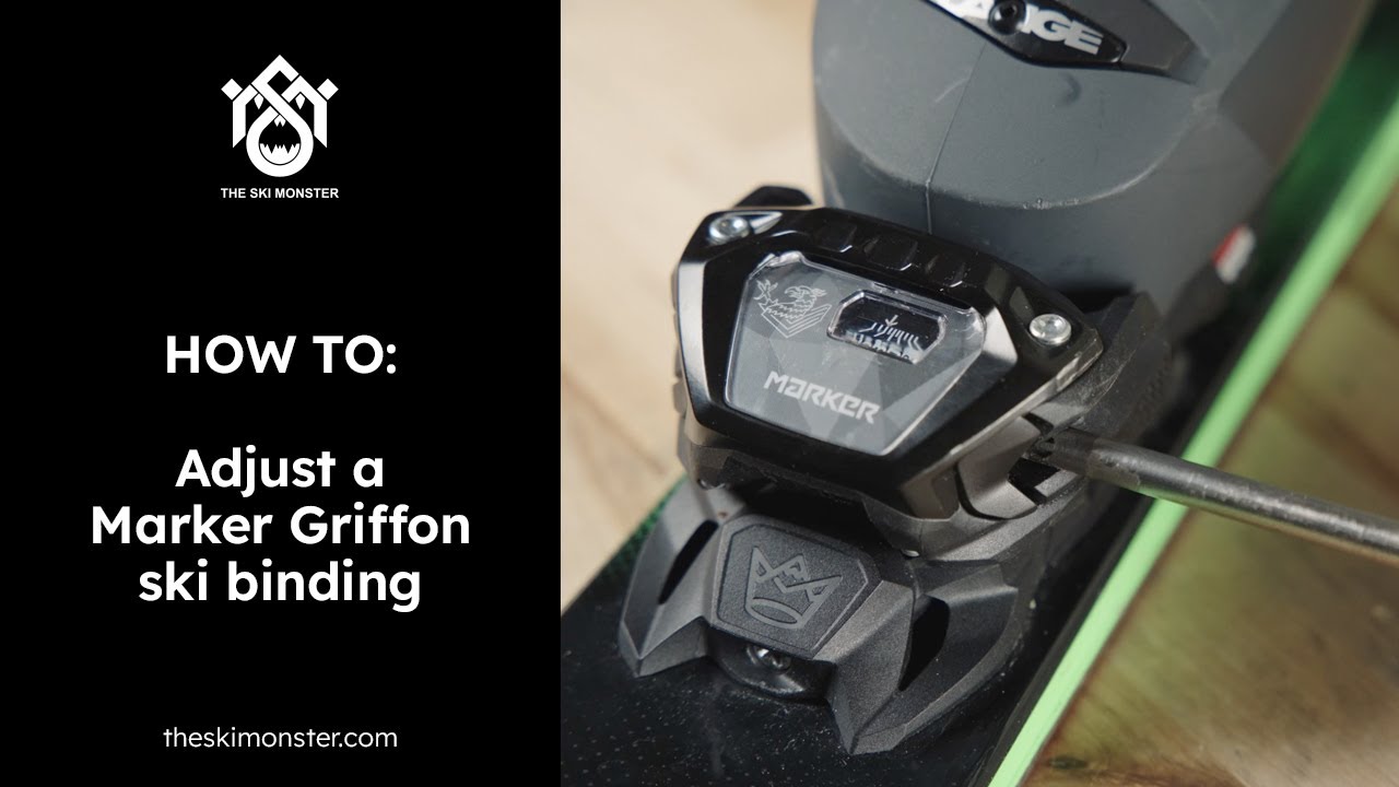 Как отрегулировать крепления Marker Griffon для лыж