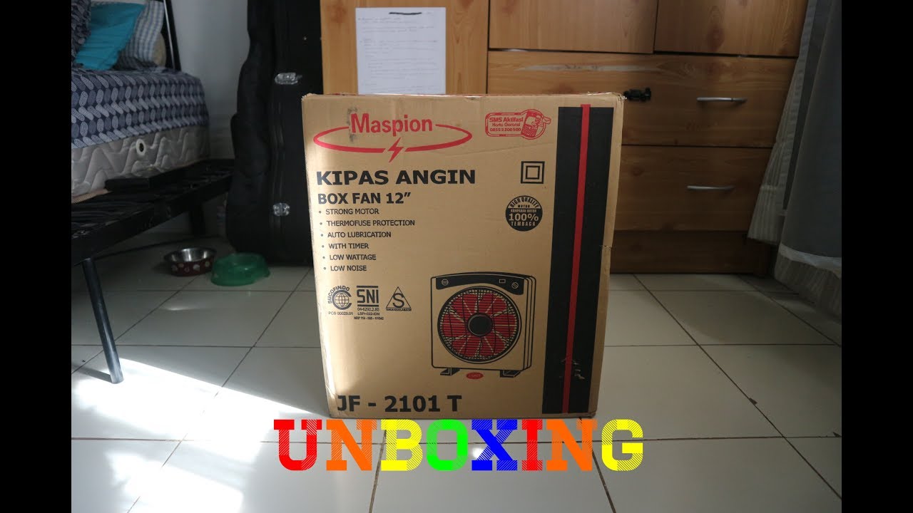 Unboxing a Maspion 12