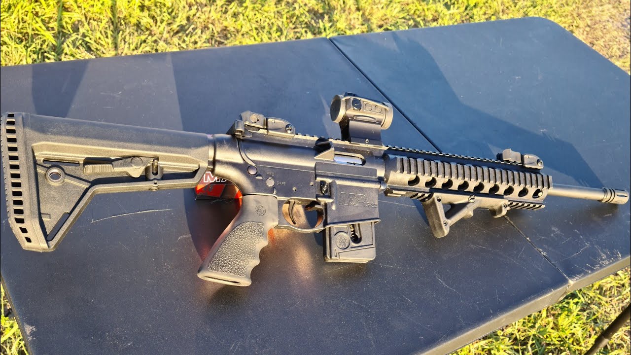 Un Ar .22Lr 😱😱  Rifle Smith and Wesson m&p 15-22 😲