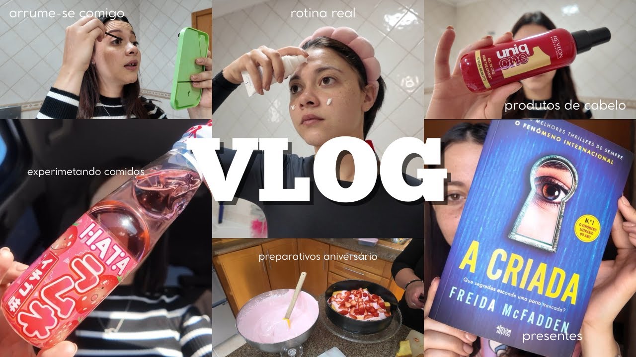VLOG vida real em Portugal | meu aniversário, rotina real, trabalho, comprinhas,  presentes  #vlog