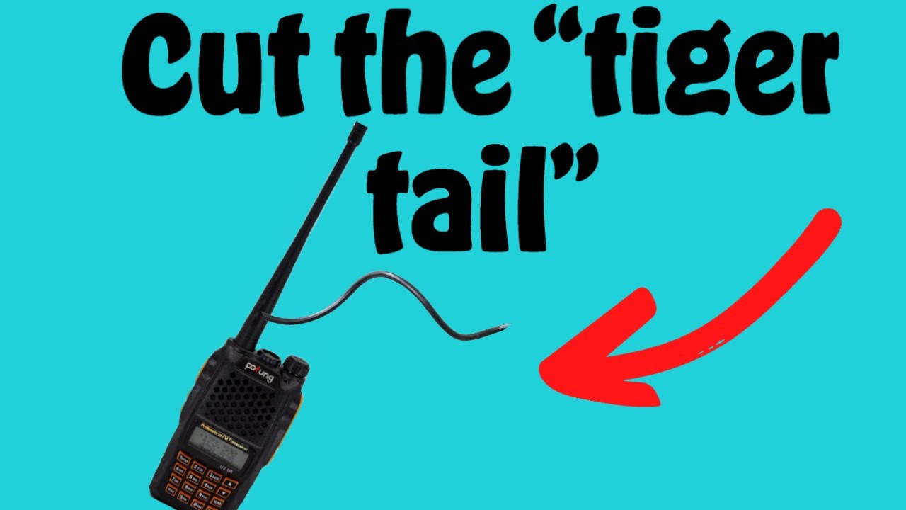 Cut the tail off!