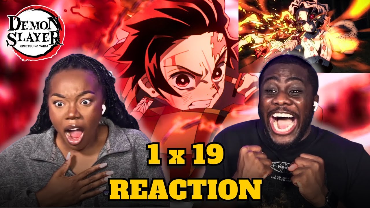 BEST EPISODE EVER!!!!🤯🤯 ANIME HATER Girlfriend First Time Watching DEMON SLAYER Season 1 Episode 19