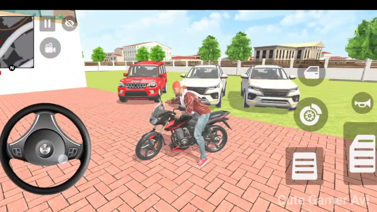 🎮Franklin order by2️⃣ Fortuner and 1️⃣ Scarpio Indian🇮🇳 bike Thief Auto simulator🎮 Cute Gamer Avi#7