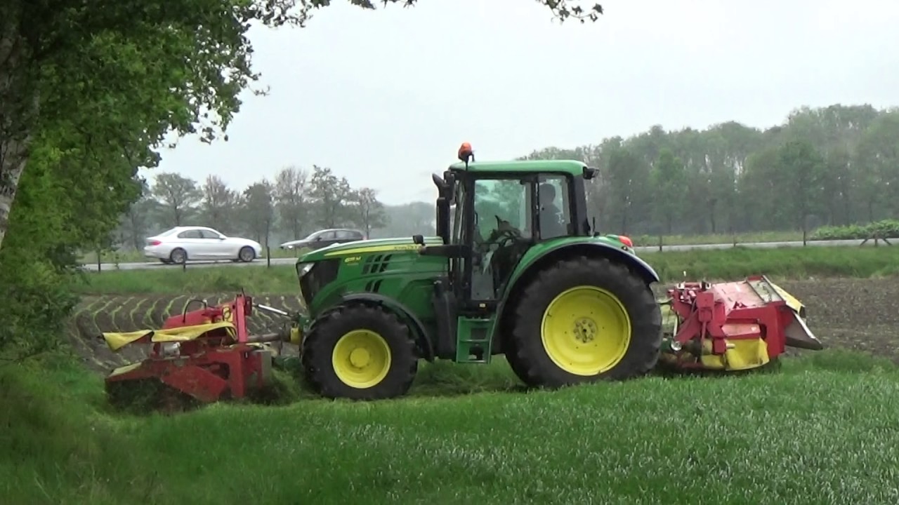 JOHN DEERE 6115 M GRASMAAIEN