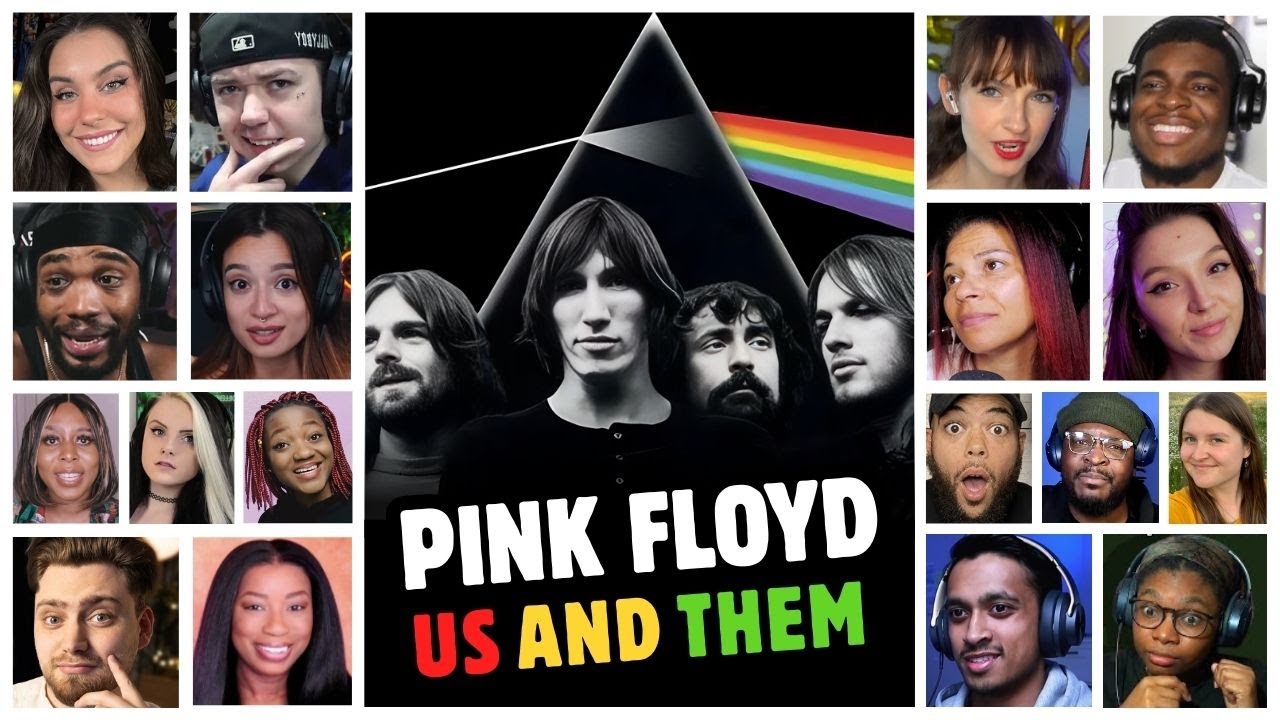 Pink Floyd - Us And Them - Reaction Compilation
