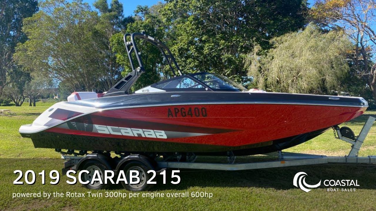 Coastal Boat Sales: 2019 Scarab 215