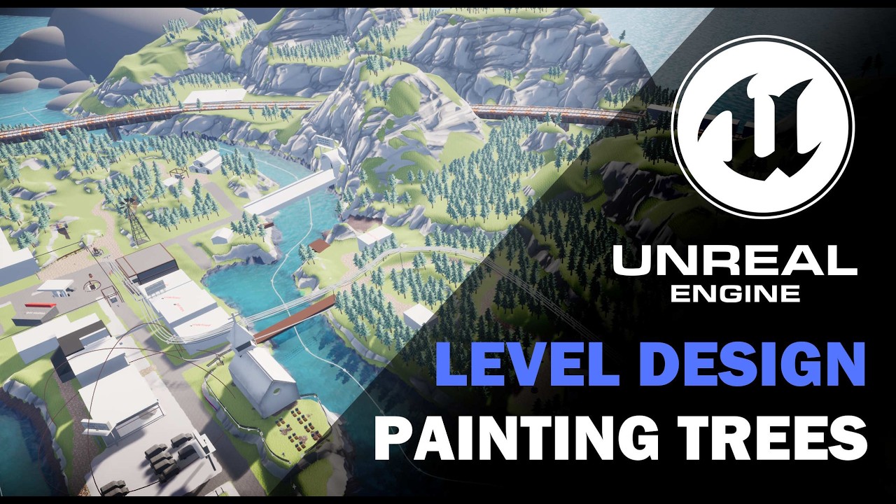 Level Design - Painting Trees in Unreal Engine 5.7 🔴 LIVE