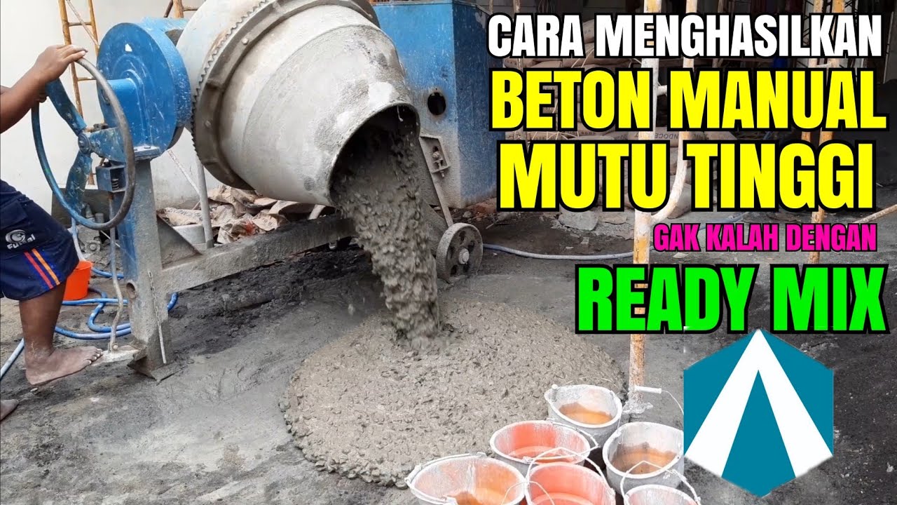 COR BETON MANUAL LANTAI 2 HASIL GAK KALAH SAMA RAEDY MIX MUTU K-300