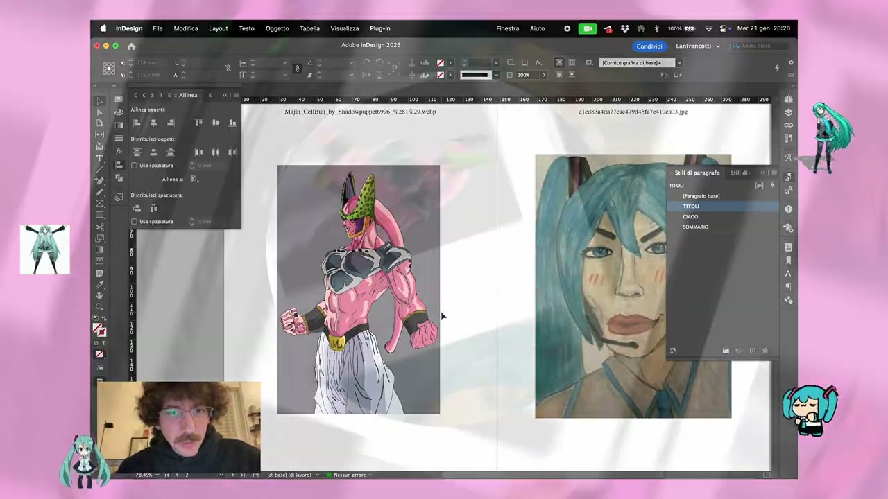 Come creare un sommario in InDesign - Tutorial per me stesso