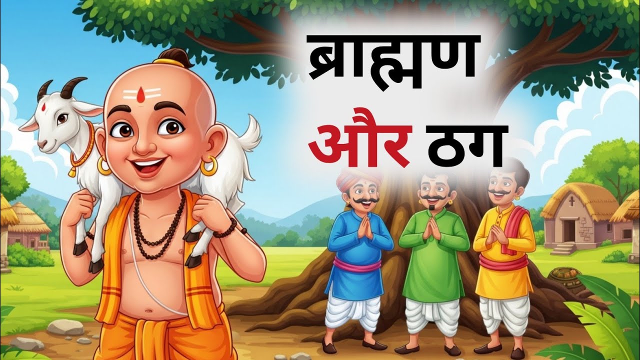 ब्राह्मण और ठग ।। Brahman aur thug ।। Hindi kahani । Bedtime stories। Kahaniya।