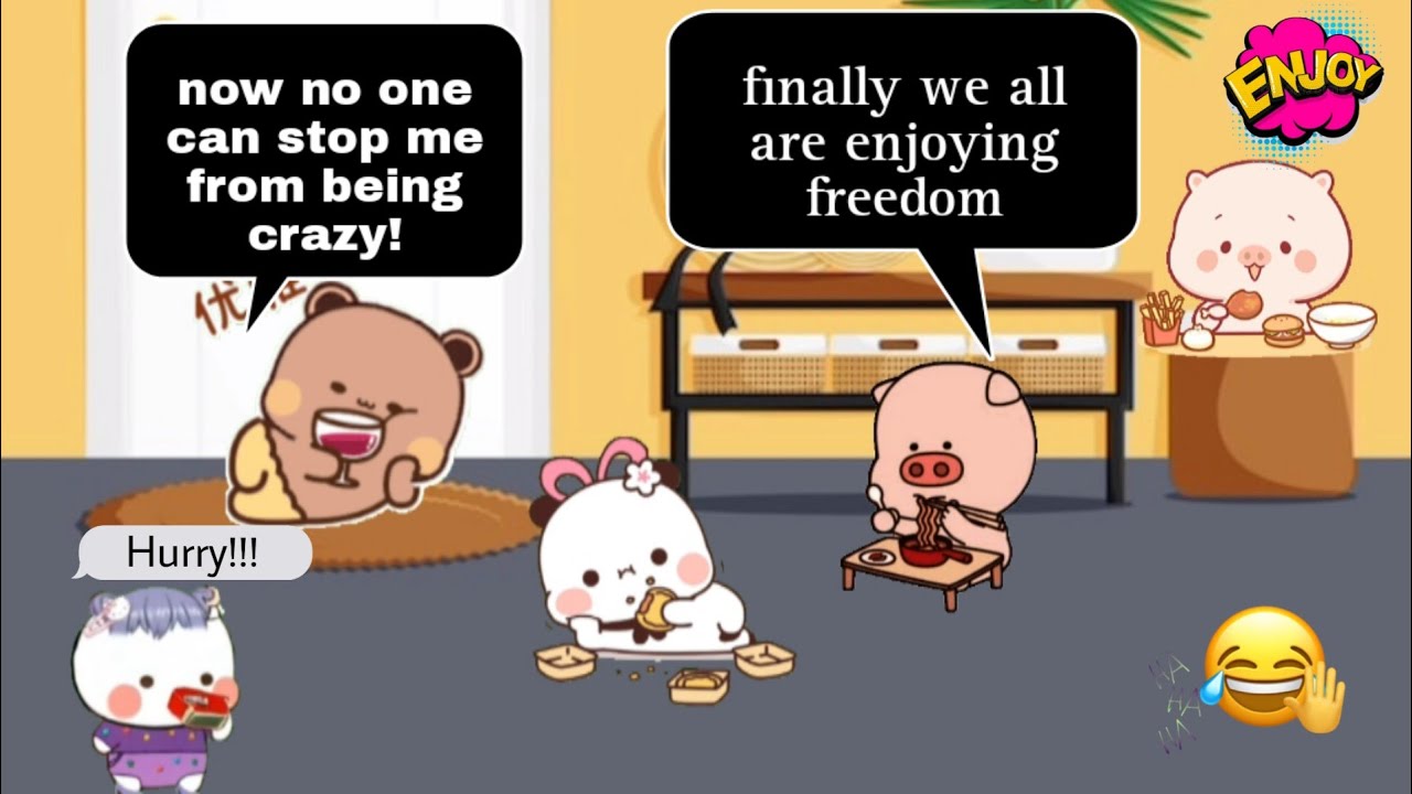 Honey and Coco Start Planning Mischief 😂 | Parents Gone | Bubu Dudu Stories