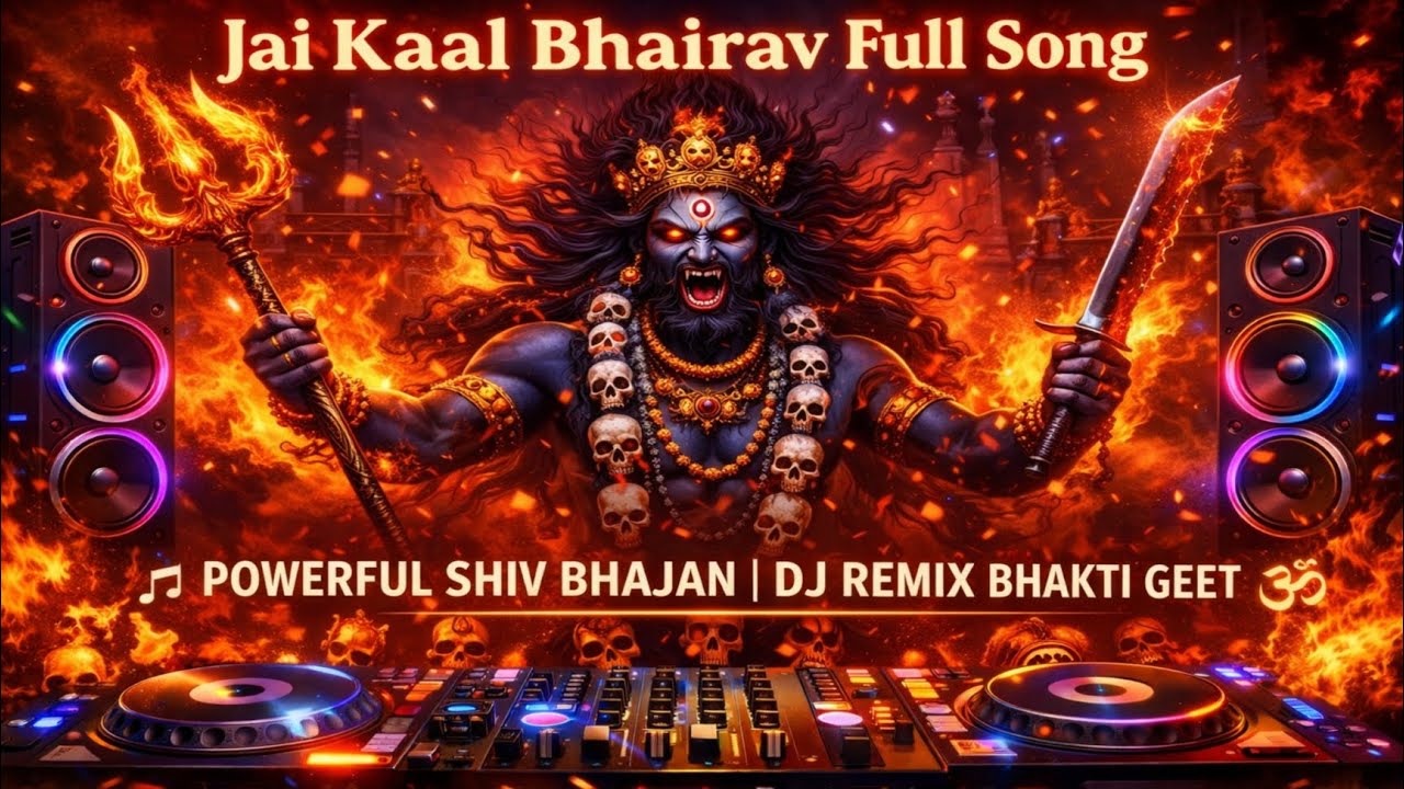 Jai Kaal Bhairav DJ Remix 🔥 | Powerful Shiv Bhajan | Bhakti Geet