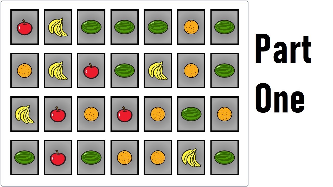 Make Memory Game in Scratch - (PART 1: Cards)