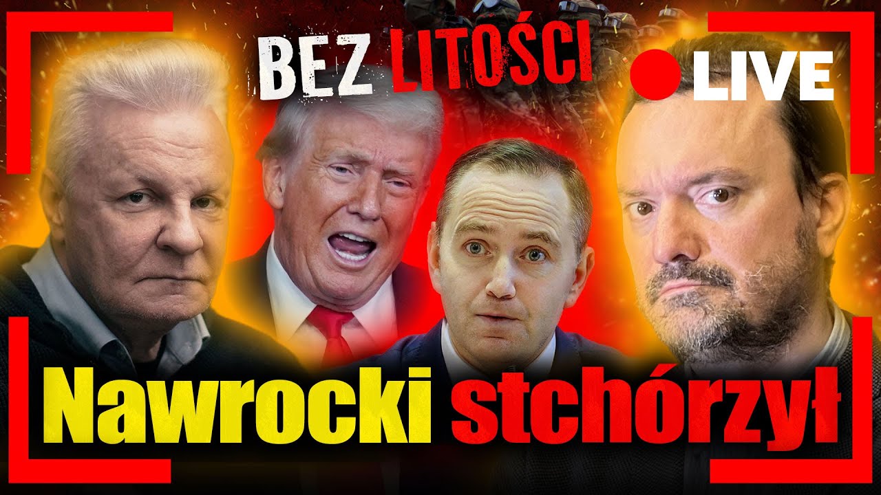 [LIVE] Nawrocki milczał zamiast bronić honoru polskich żołnierzy. Jan Piński i Tomasz Szwejgiert
