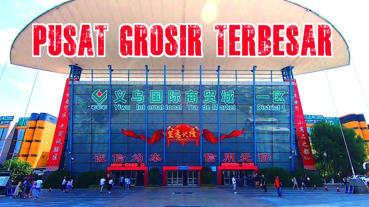 Belanja di Pusat Grosir di China | vlog1 Kota Yiwu