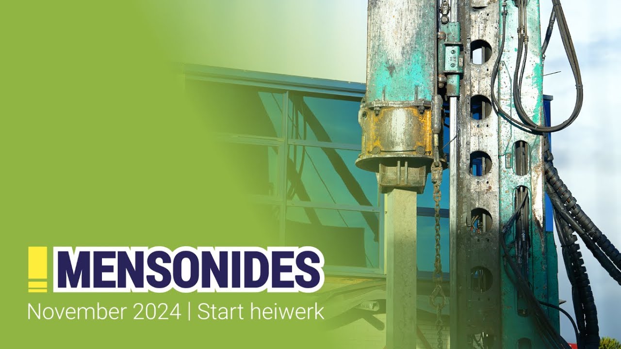 Renovatie kantoorpand Mensonides Installatie - Video 1 - Heiwerkzaamheden