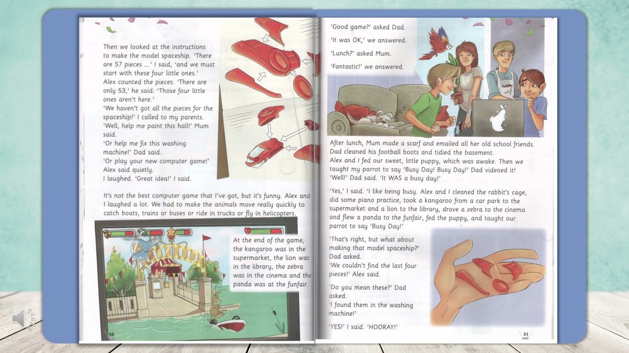 Storyfun 4 story 4 A busy Monday