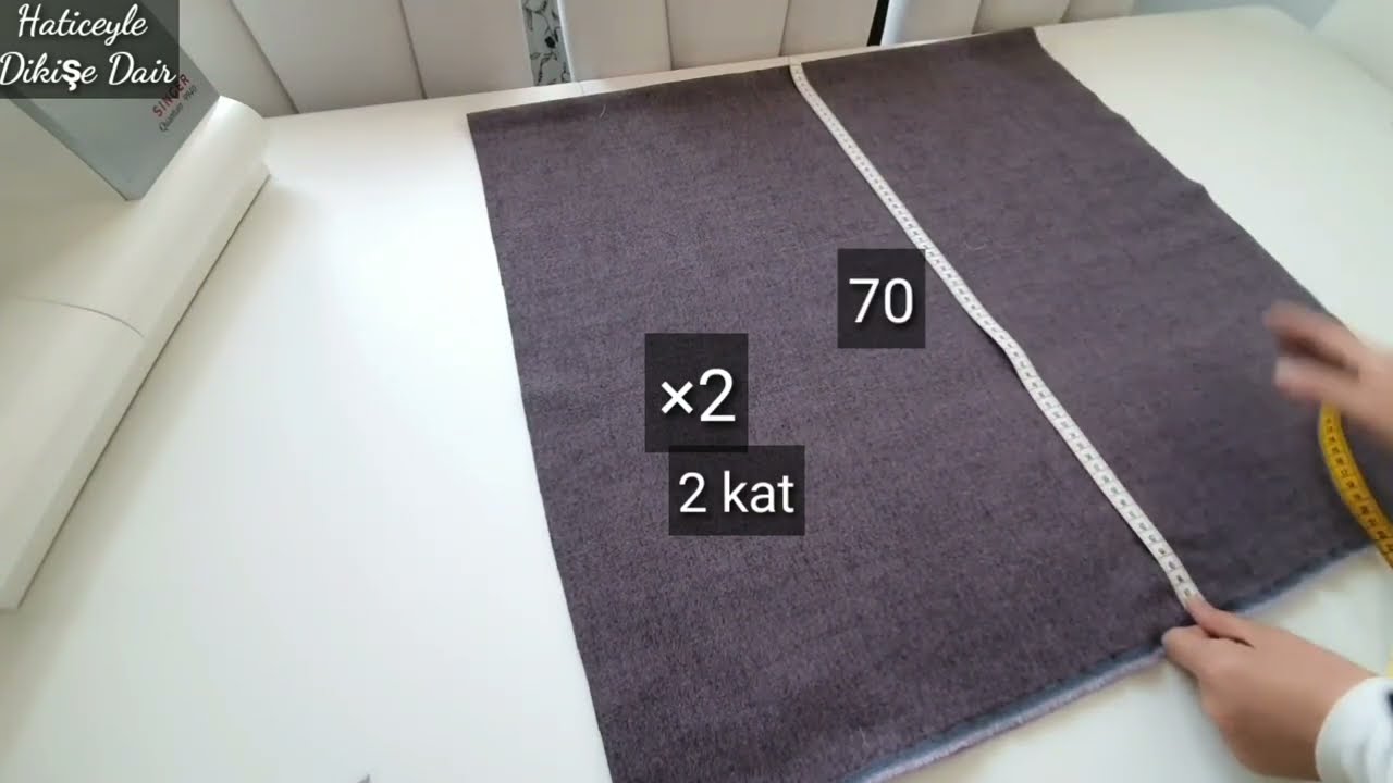 Kalıpsız Pratik Panço Dikimi