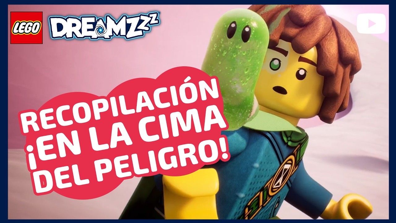 ¡EN LA CIMA DEL PELIGRO! 🏔️ La misión más alta de Mateo | LEGO© DREAMZzz™ Español Latino