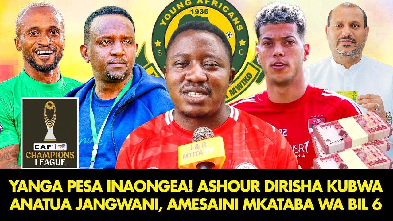 MCHOME: ZAANDANI! ASHOUR MCHEZAJI WA YANGA AMESAINI MKATABA WA BIL 6 | ILISTAHILI KUCHEZA FAINAL CAF