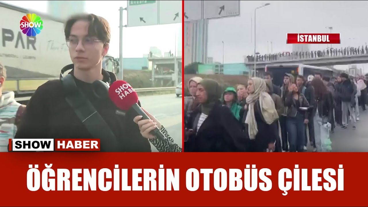 Beylikdüzü'nde metrelerce otobüs kuyruğu