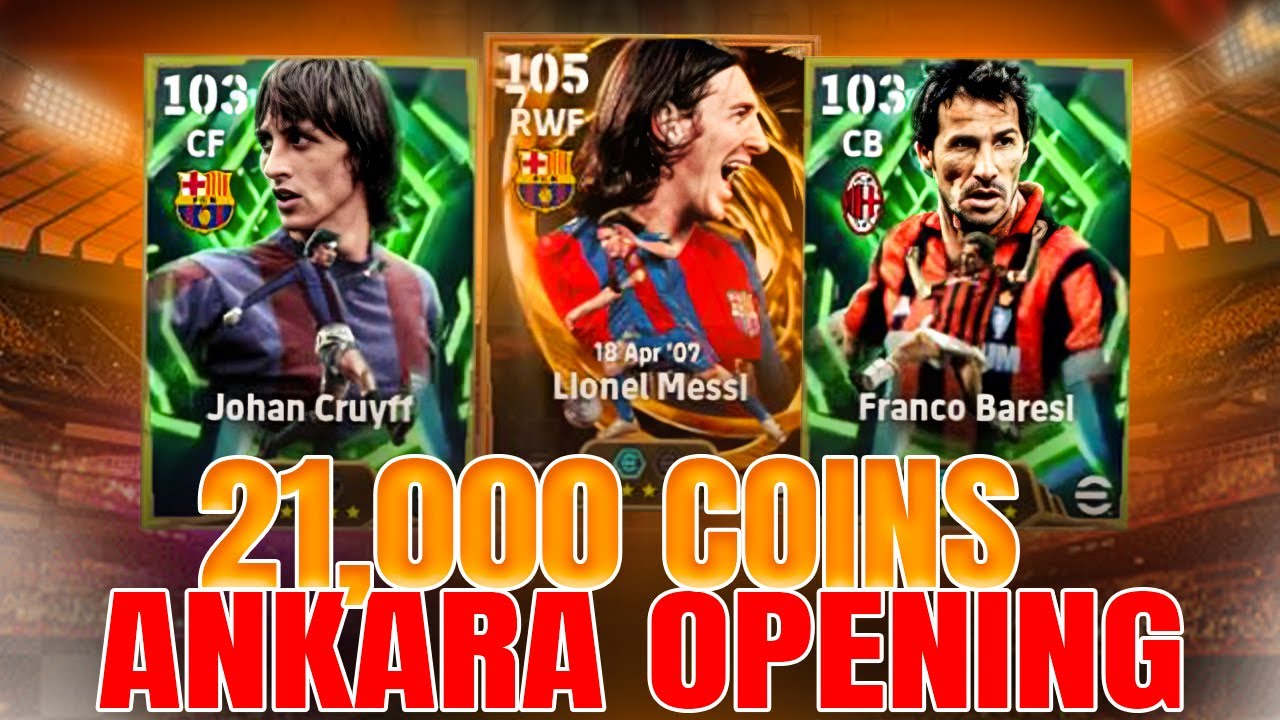 ২১ হাজার কয়েনে Ankara Messi শেষ ওপেনিং 💰😦 || New Year 2026 Big Time & Epic Opening In eFootball 2026