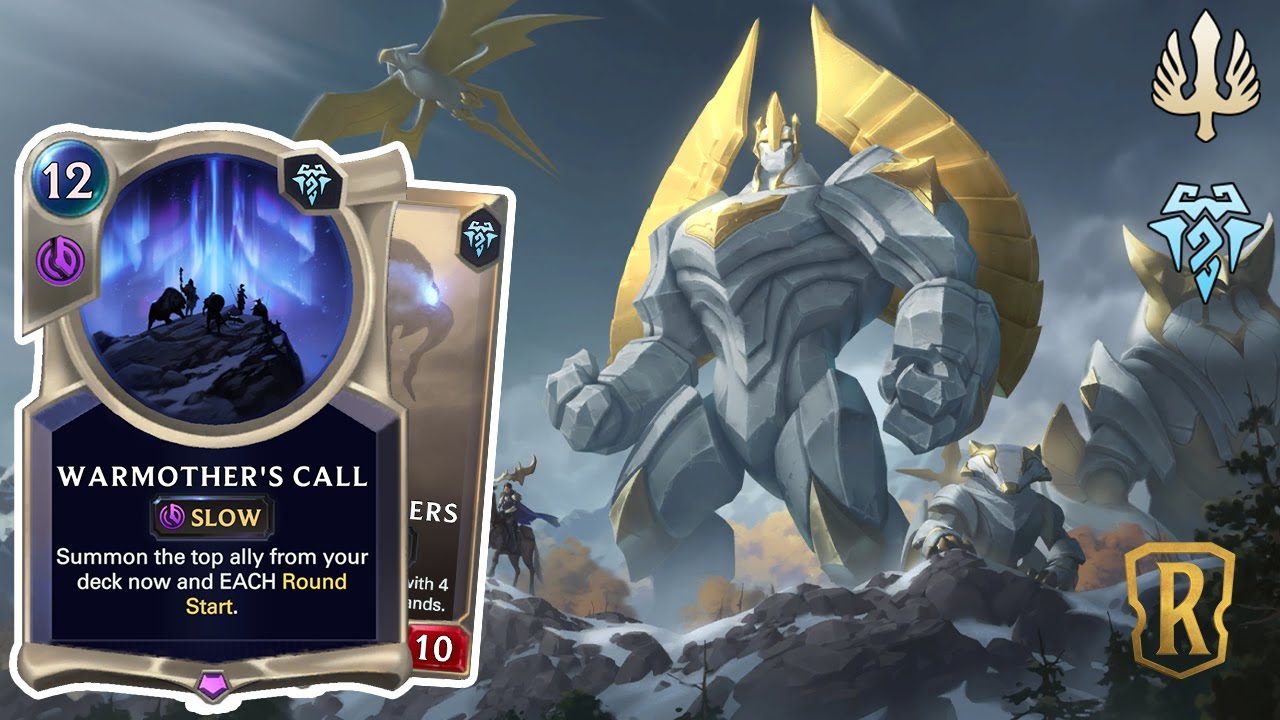 ONLY PLAYING BIG UNIT CAN DESTROY META DECK??!!🔥 | LISSANDRA + GALIO DECK | Legends of Runeterra