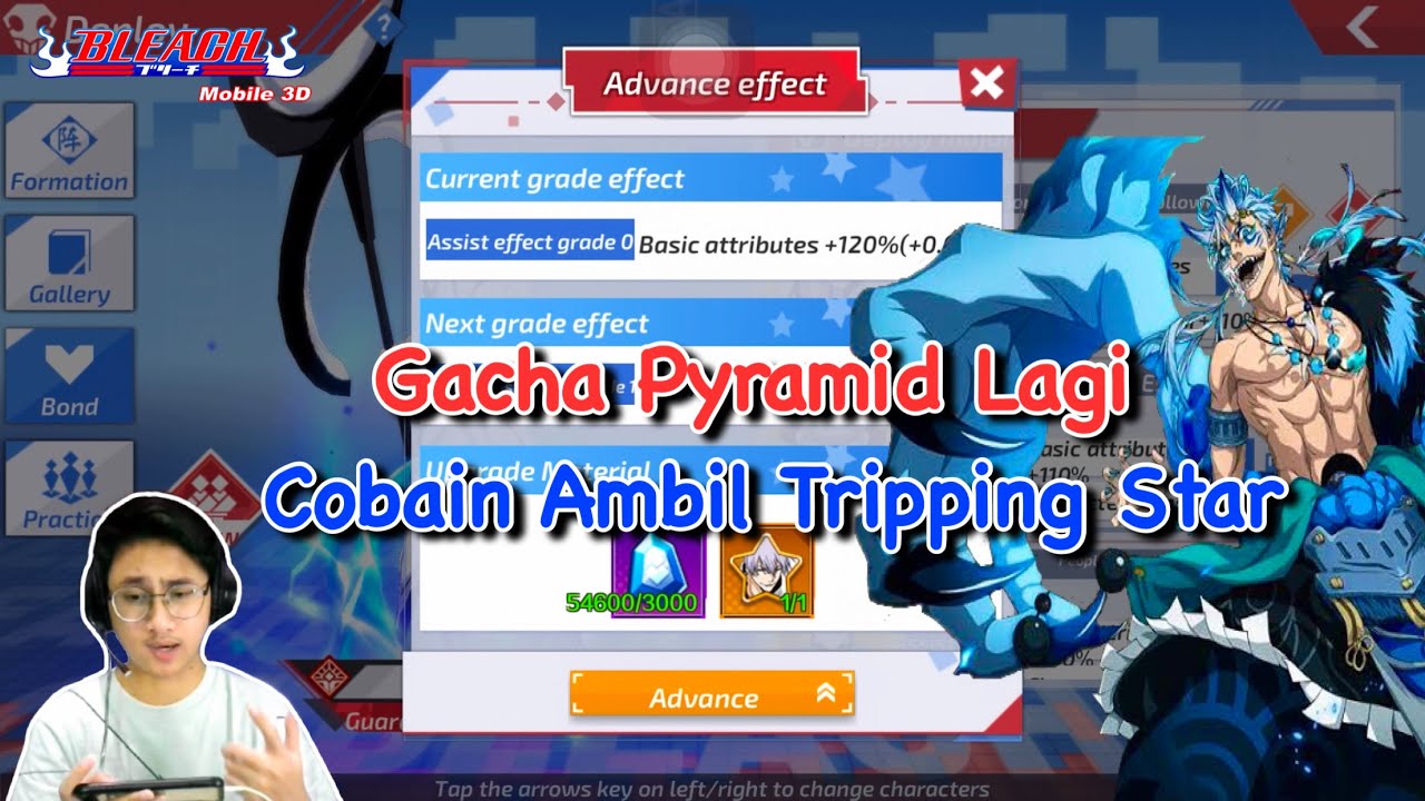 Coba Upgrade Pake Tripping Star - Pyramid Event || BLEACH MOBILE 3D