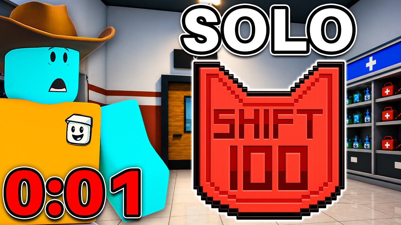 How I SPEEDRAN 100 SHIFTS SOLO in Animal Hospital!