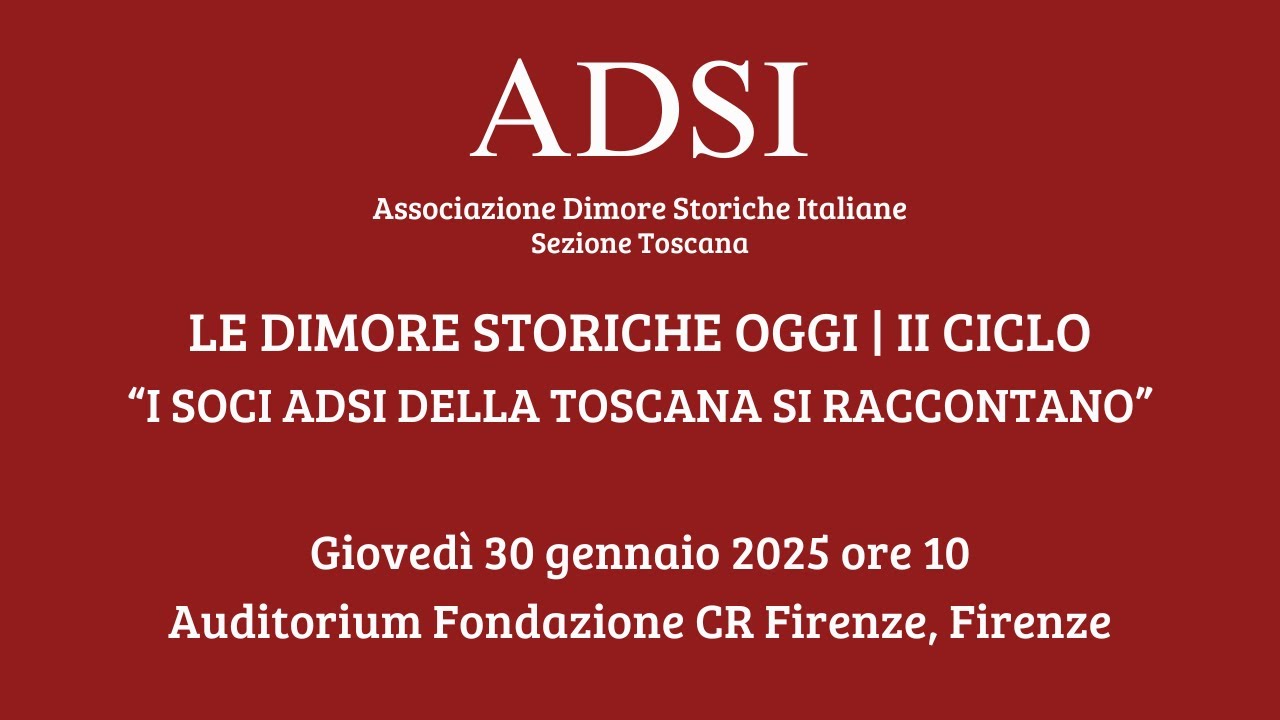 Le dimore storiche oggi | 2° Ciclo