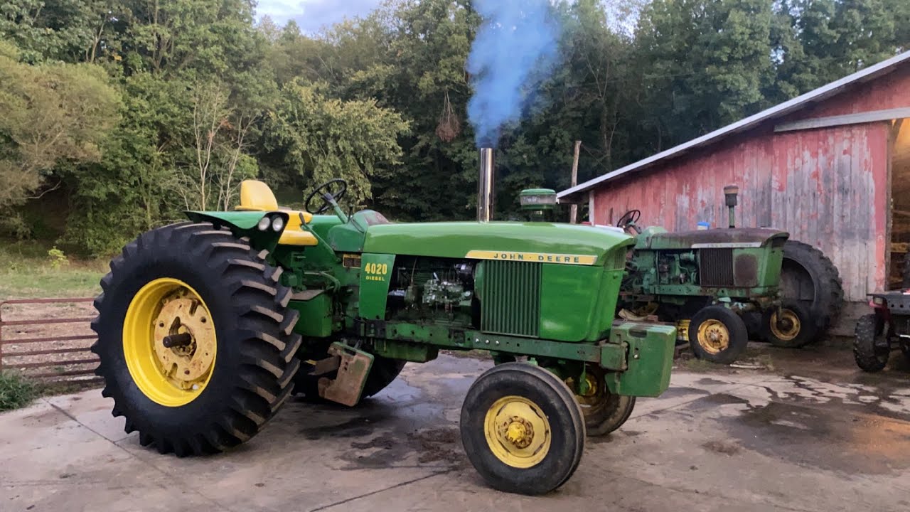John Deere 4020 Gets 7700 Combine Power Plant