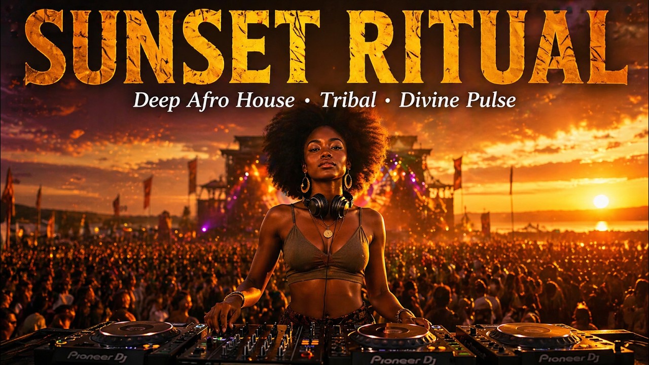 “Afro House Sunset Vibes 🌴 Deep & Tropical”