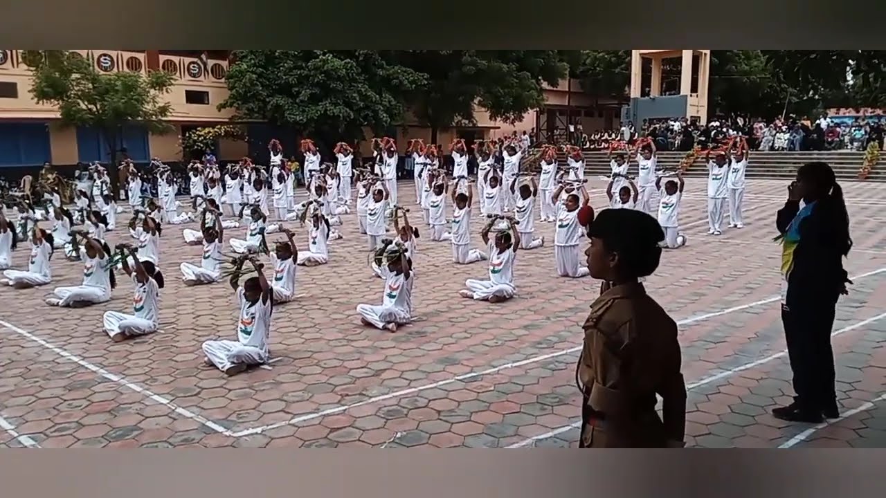 Dumbbell Drill on Independence Day | Holy Mary High School | Hyderabad 