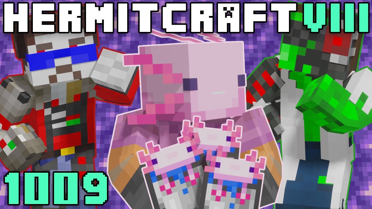 Hermitcraft VIII 1009 The Cryptic Letters Of Axolotl-Kind