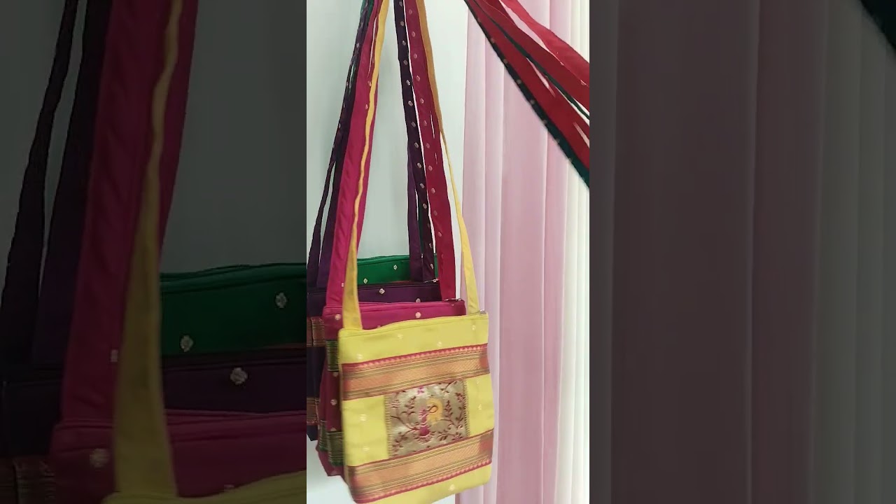 Paithani Purse For Return Gift | Sling Bags | Return Gift Ideas #trending #bagsonline #bag #fashion