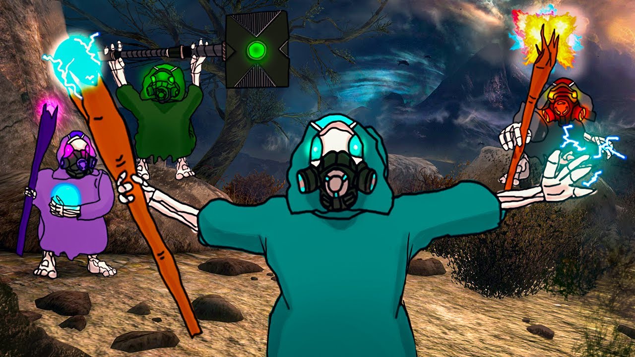 The Skelly Wizard Grunt Gang INVADES Reach