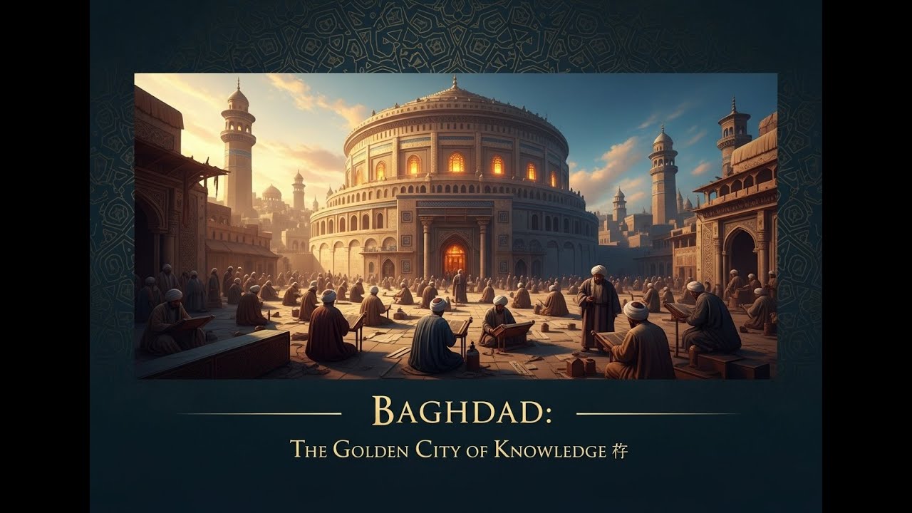 The Medieval City of Baghdad: The Center of the Golden Age 🌙✨