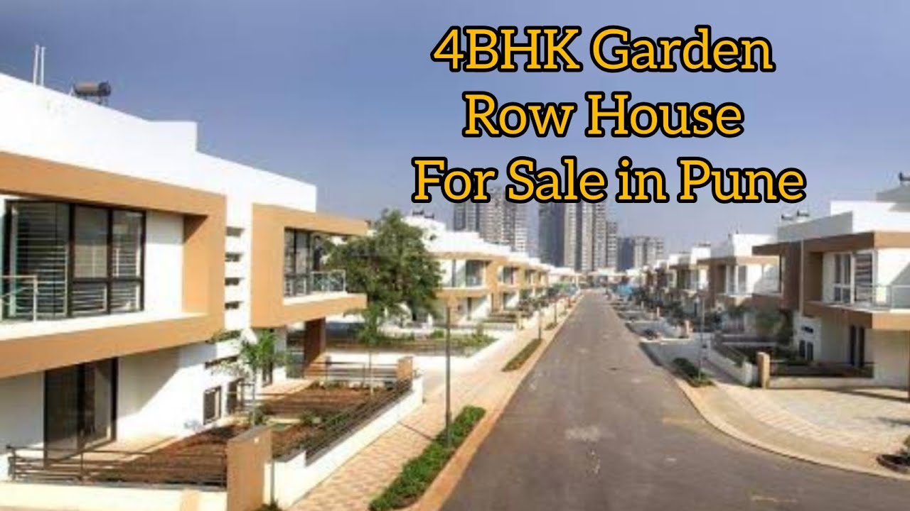 4BHK Garden Row House For Sale in Pune | Resale Property | Ready to move