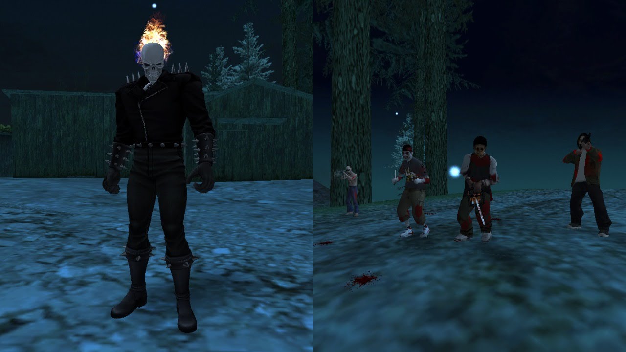 Ghost Rider vs. North Rock Serial Killers | Misterix 3 Mod v2.3 | GTA San Andreas