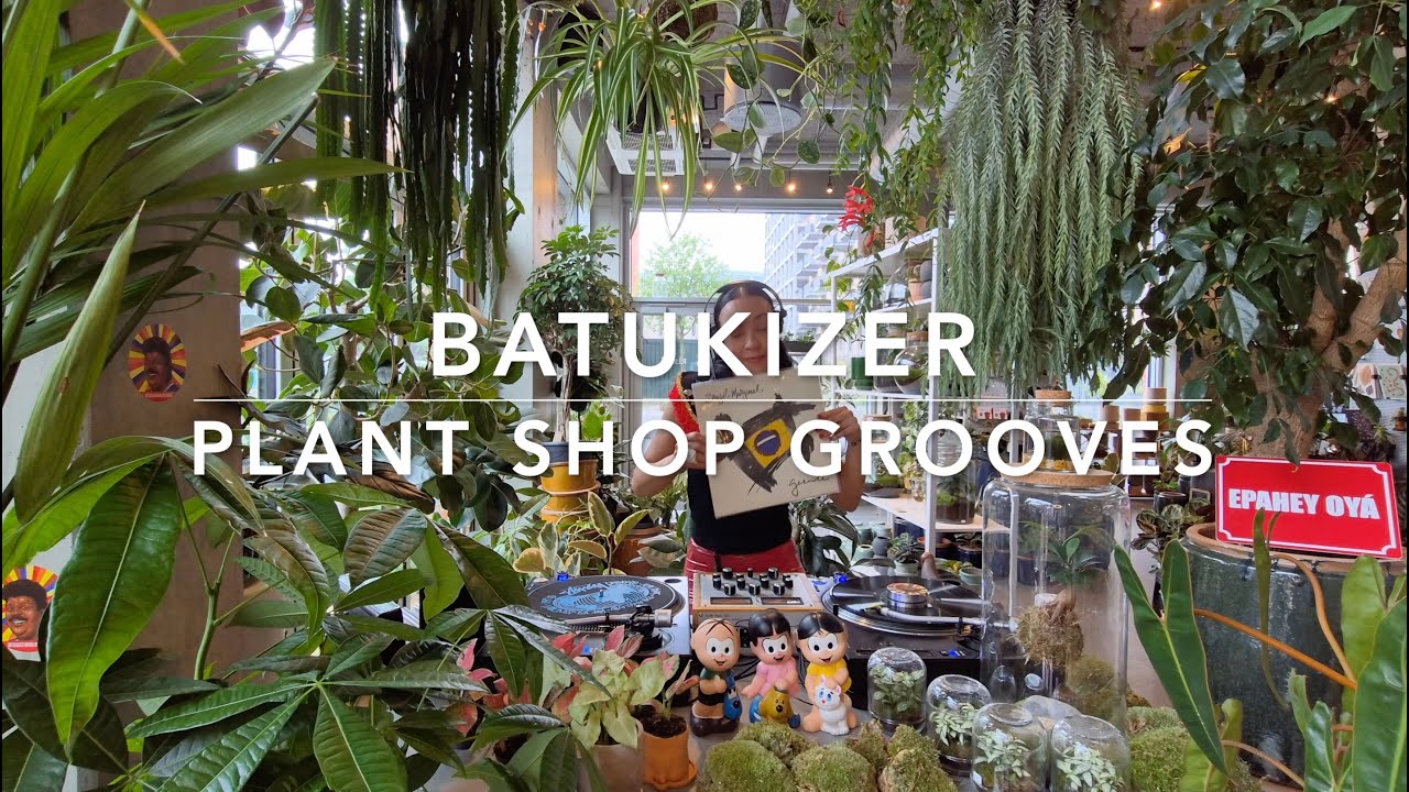Brazilian vinyl boogie, samba groove and ax&eacute; &bull; Plant Shop Grooves 01