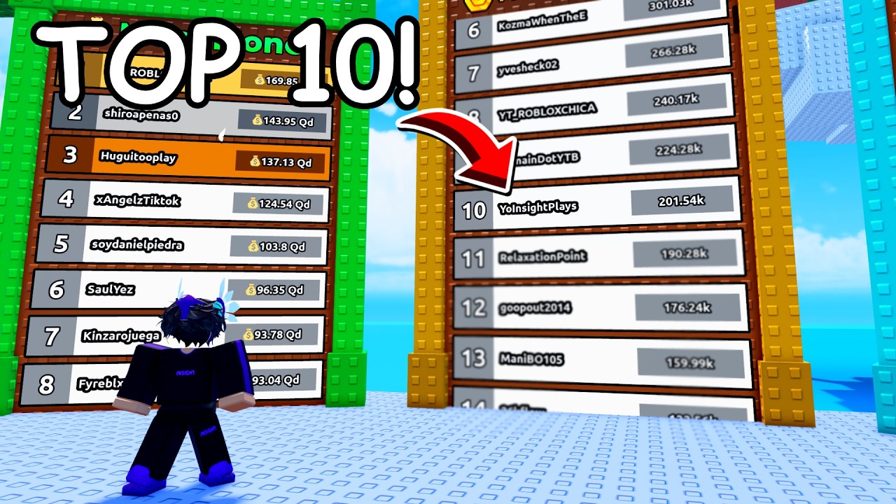 I Sold My ENTIRE Inventory To Reach TOP 10 In Roblox Escape Tsunami For Brainrots!
