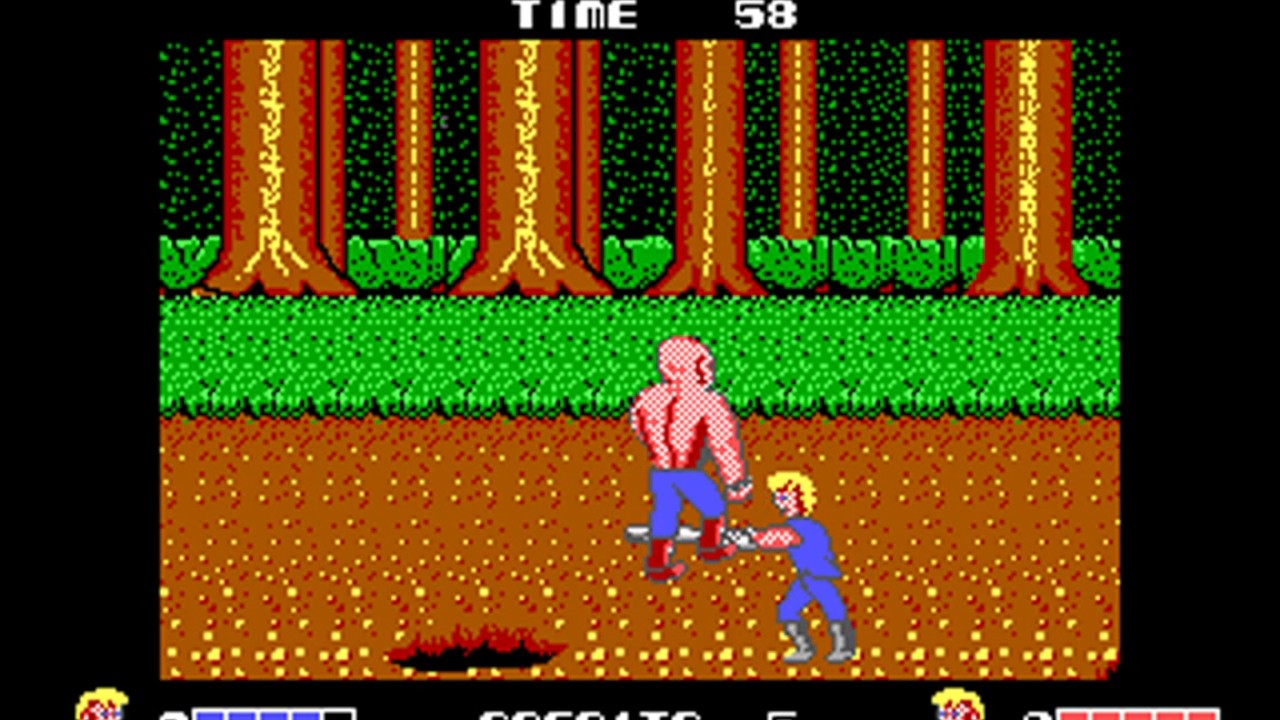 Double Dragon (Technos Japan, Binary Design) (MS-DOS) [1988] [PC Longplay]