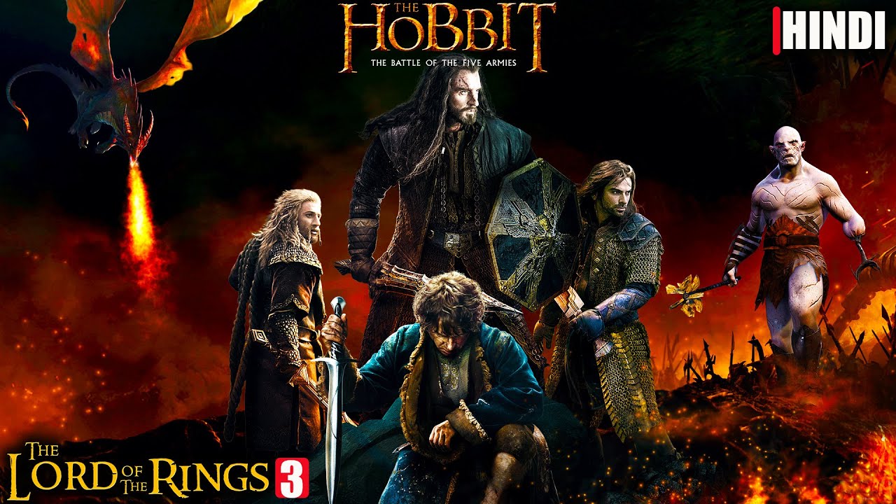 The Hobbit The Battle of the Five Armies Explained In Hindi || Lord Of The Rings Part 3 ||