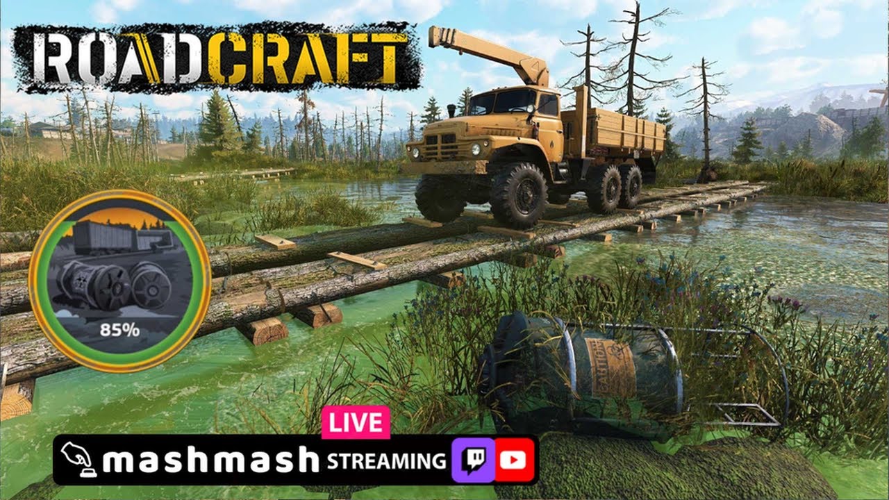 ☢️ Sludge Monkeys - Contamination - RoadCraft DLC with Timberworks LIVE