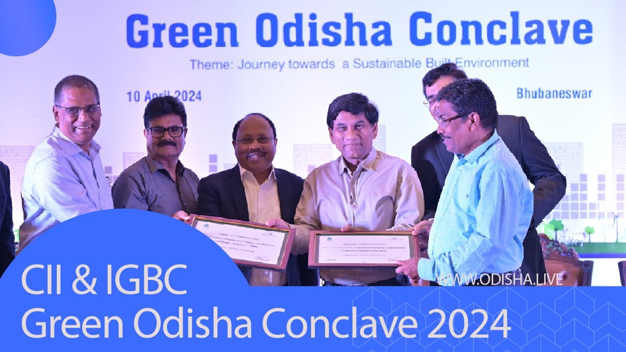 Green Odisha Conclave 2024 by CII & IGBC in Smart City Bhubaneswar