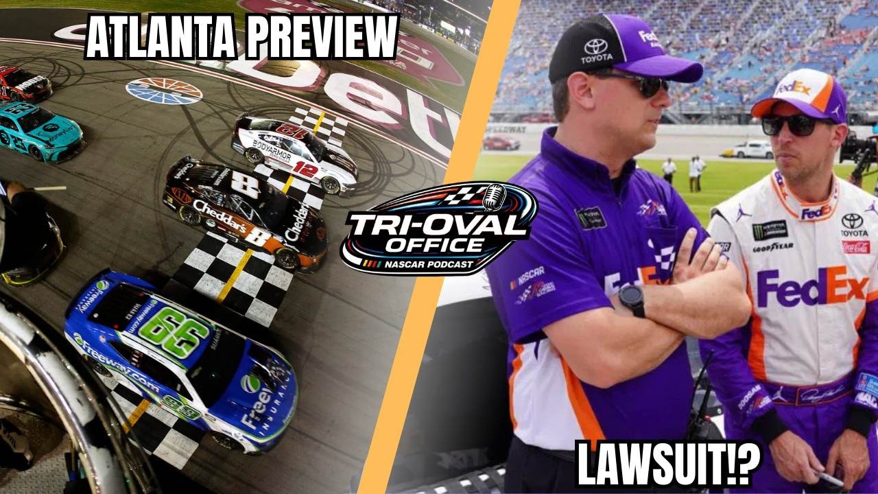 JGR Sues Chris Gabehart + Atlanta Preview and Predictions: Tri-Oval Office Podcast