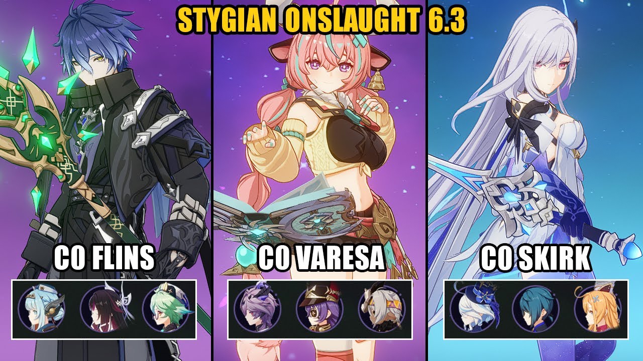 Flins Columbina x Varesa Overload x Skirk | Fearless: Stygian Onslaught 6.3