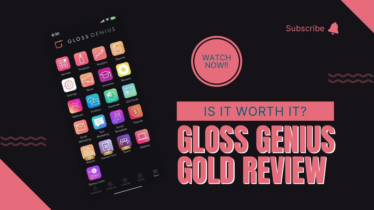 Is GlossGenius the best booking app? (Pt.2) | GlossGenius Gold Review