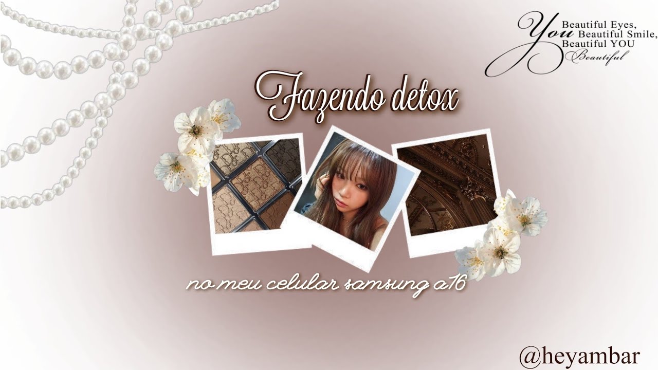 °❀  Fazendo detox no meu celular samsung a16 